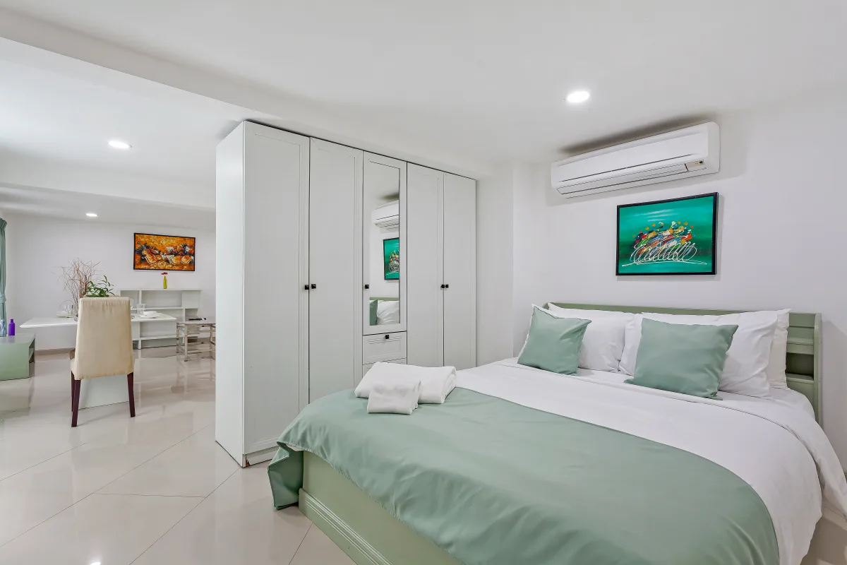 Studio apartment interior