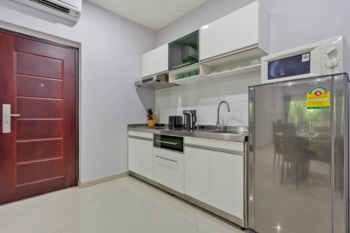 Back garden apartment interior