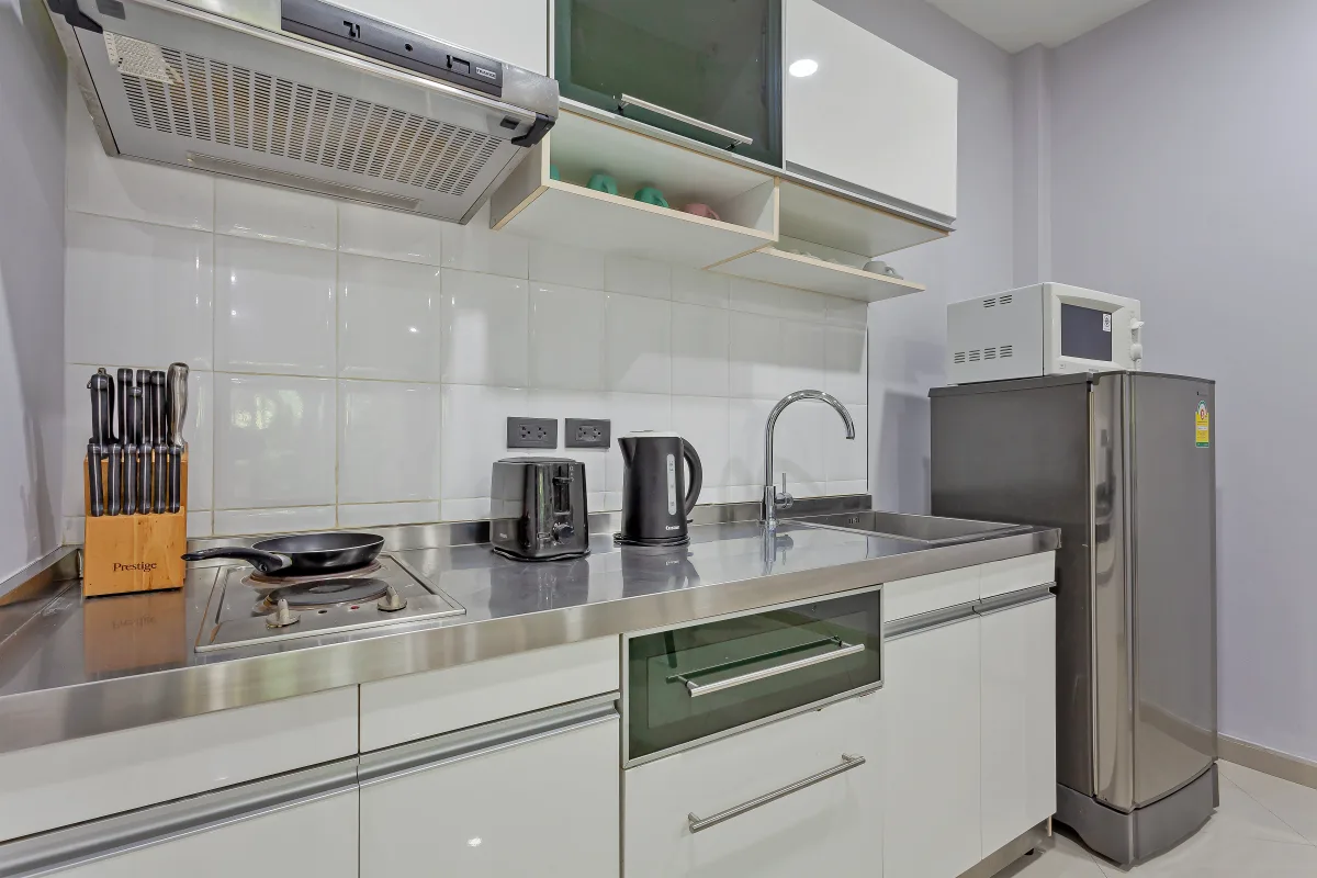 Back garden apartment interior