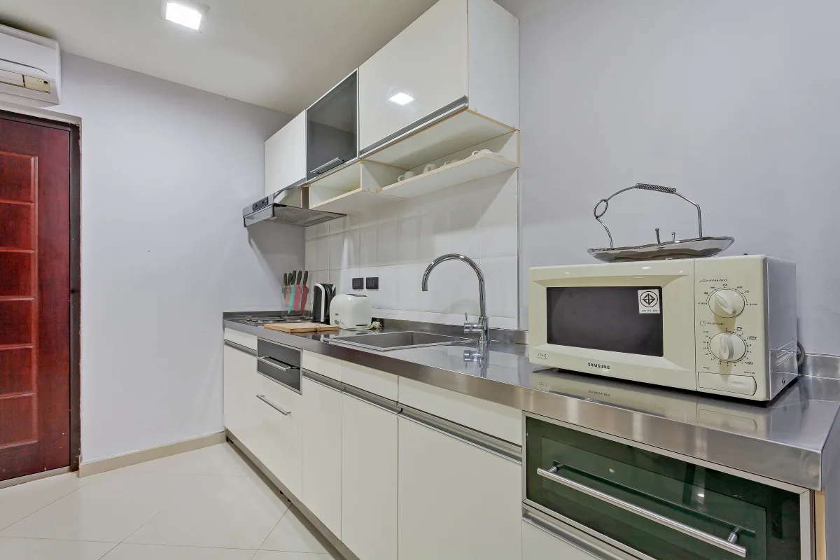 Forest view apartment interior