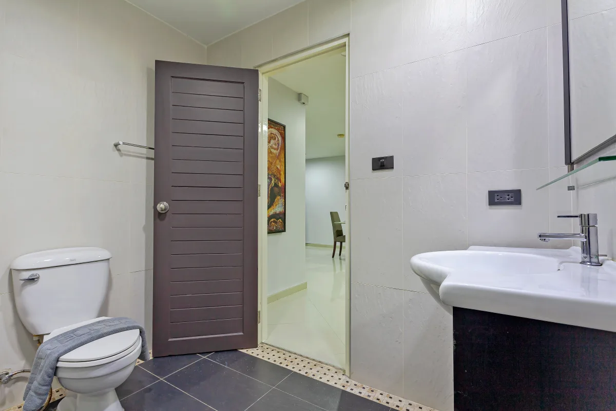 Forest view apartment interior