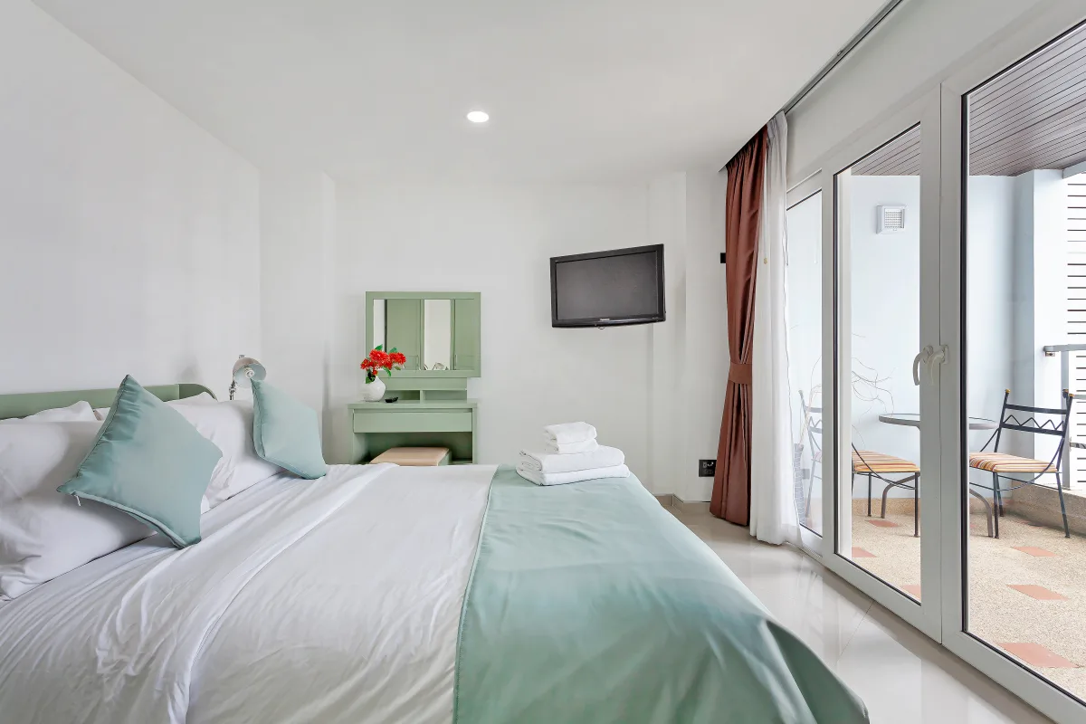 Sea view apartment interior