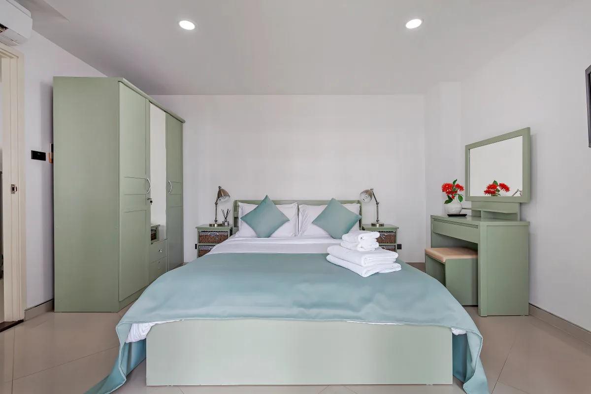 Sea view apartment interior