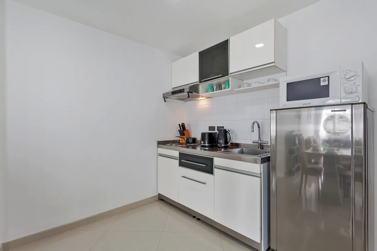 Sea view apartment interior
