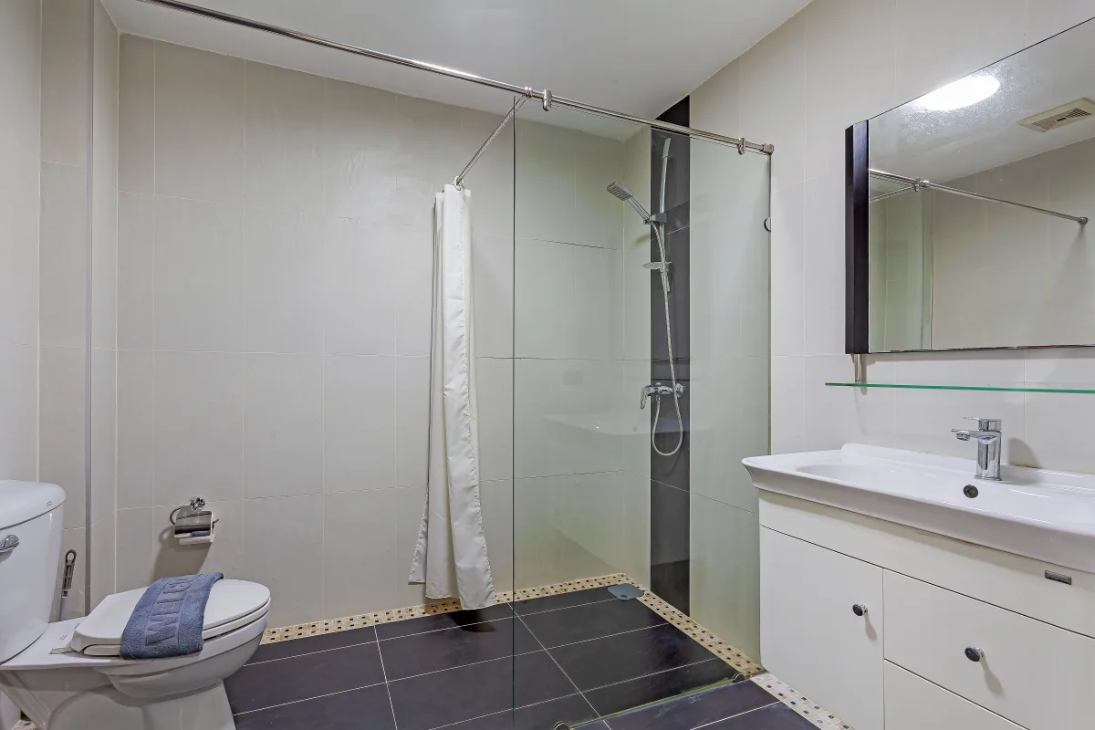Sea view apartment interior